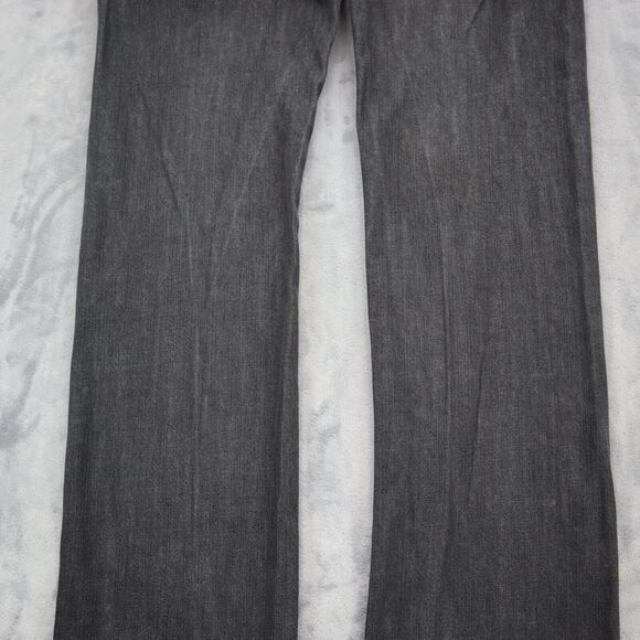 Guess Pants Mens 34 Gray Delmar Slim Straight Button Pocket Cotton Denim Jeans - Picture 15 of 16